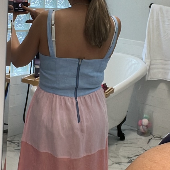 Cynthia Rowley color block dress M - Picture 5 of 7